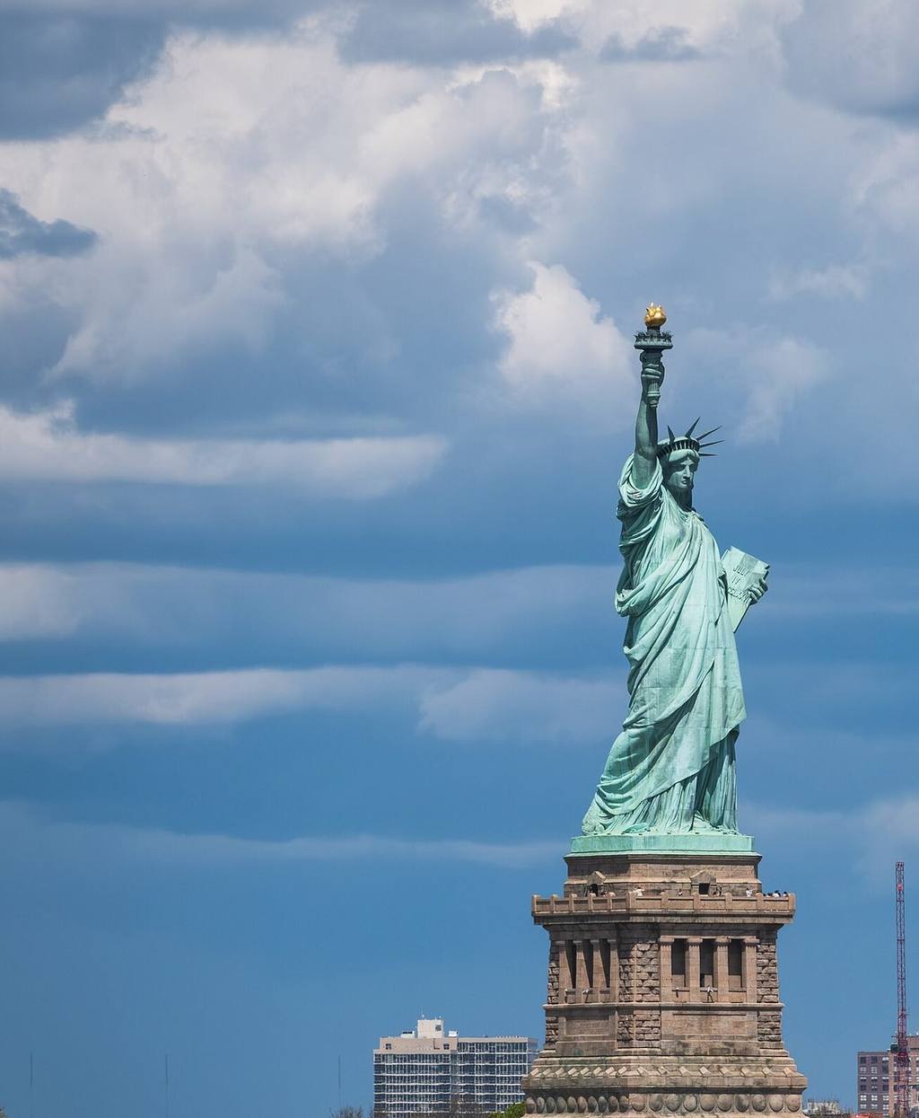Frihetsgudinnen på Liberty Island